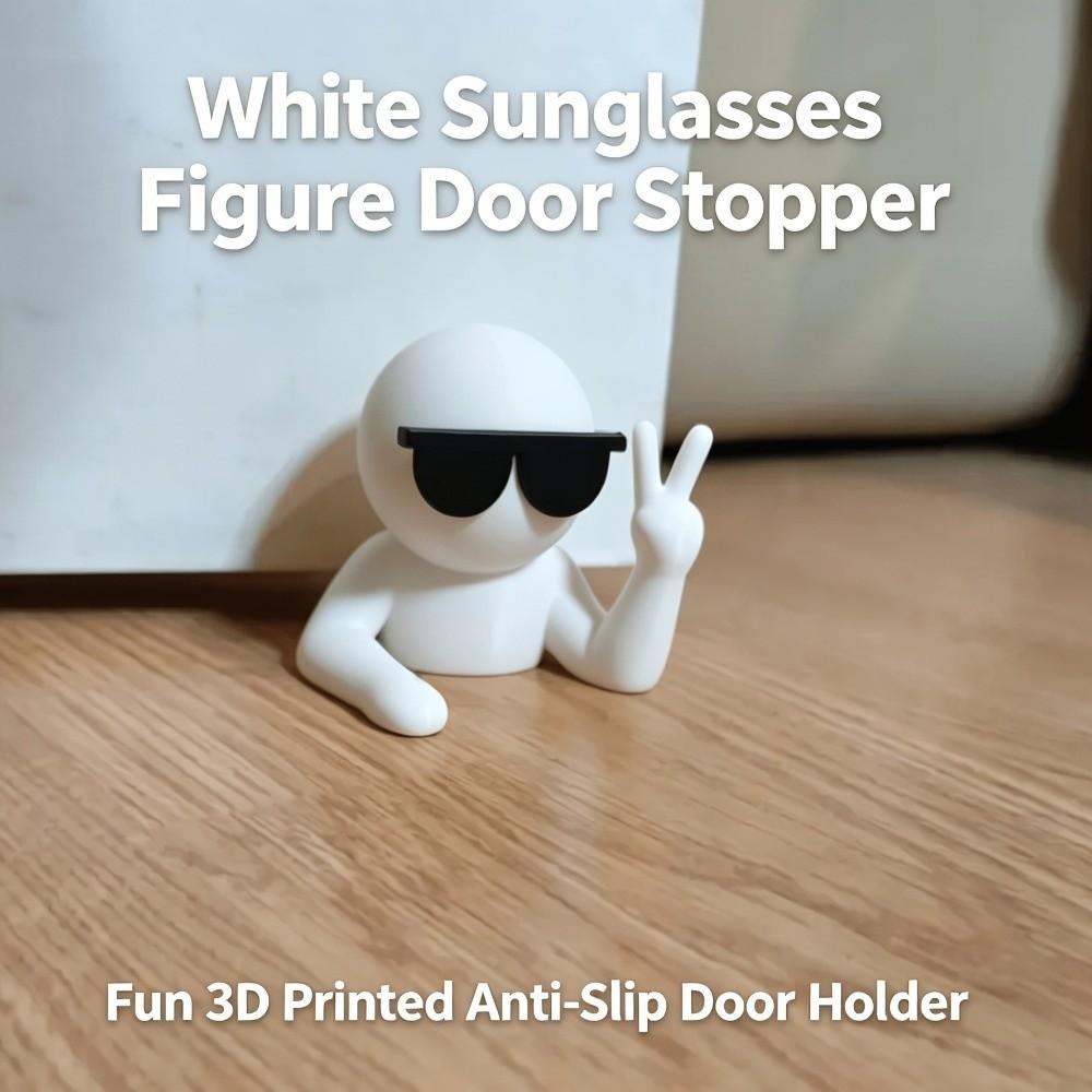 Non-Slip Door Stop Wedge Thickened Funny Villain Door Wedge Villain Door Stopper Protect Floors