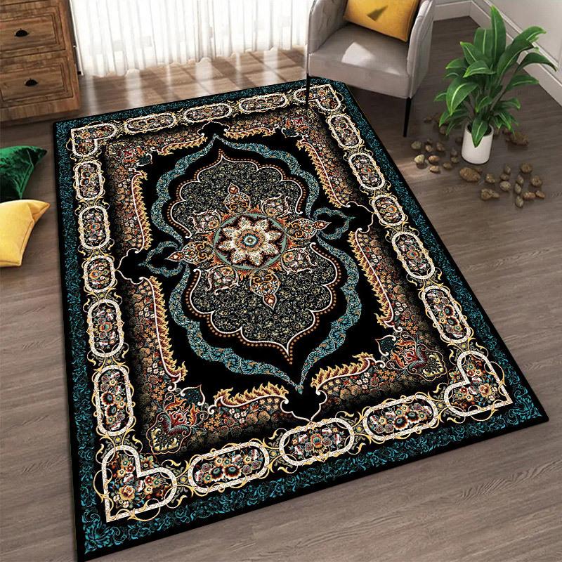 Persian Carpet Living Room Bedroom Home Sofa Tea Table Floor Mat Bedside Mat