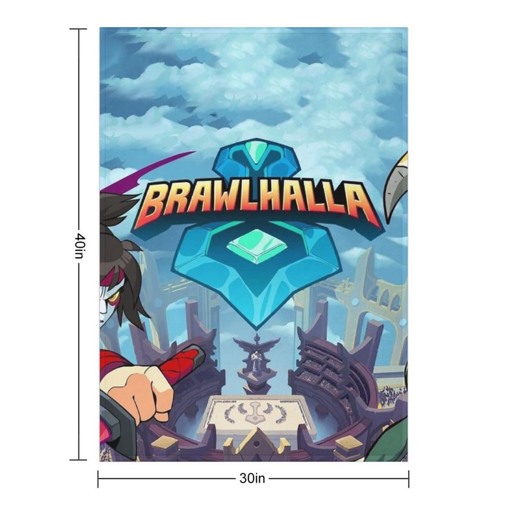 Super Brawlhalla Throw Blanket Retros Blankets For Sofas Valentine Gift Ideas Soft Plaid Blankets