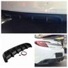 25"x 5" Universal Car Kit Rear Bumper Cover Trim Shark Fin Spoiler Lip Diffuser