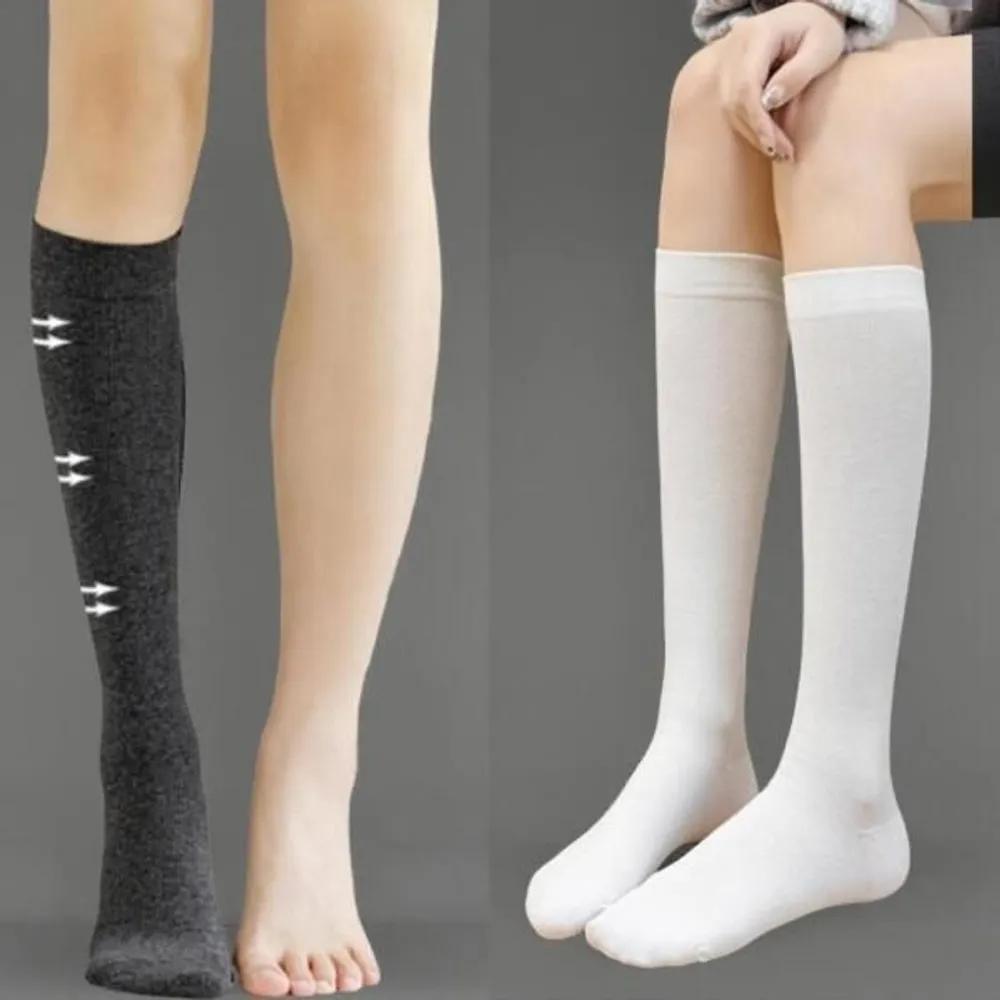 Compression Non-Slip Long Knee Socks for Teen School Uniforms FREE
