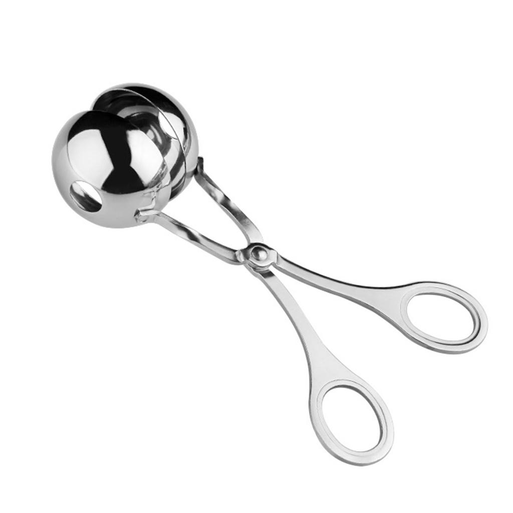 Comfortable Grip Meat Ball Maker 304 Stainless Steel Meatball Spoon for Easy and Safe Food Preparation Kitchen Gadget