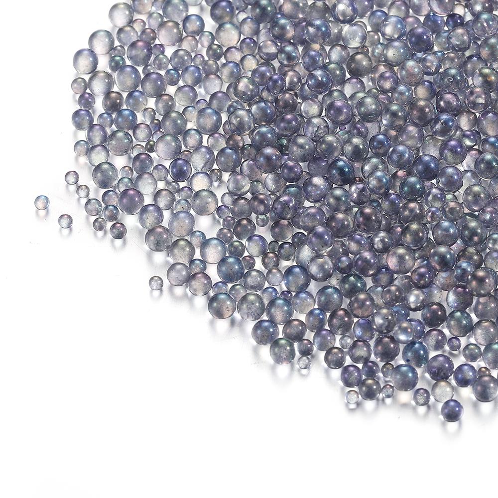 100g/Lot Colorful Mix Water Bubble Bead Mix Kawaii Epoxy Resin Fillings Mini Beads for DIY UV Epoxy Crafts Resin Art Supplies