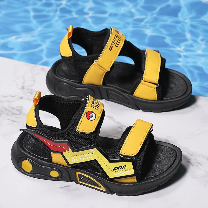 Sommer 2025 Jungen rutschfeste Sportsandalen: Weiche Sohle, Leichte Strand-Flip-Flops für Kinder