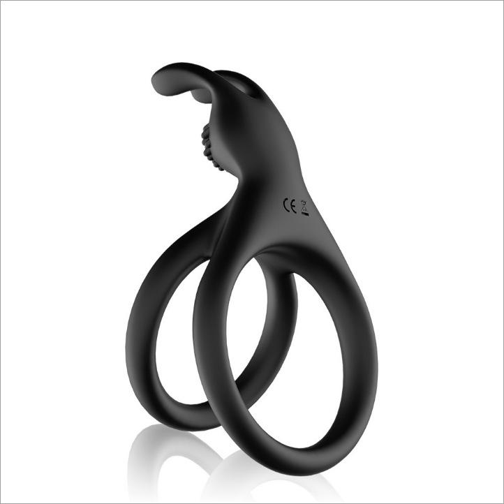 Silicone Y-Shaped Cock Ring Adult Sex Toy Soft Rubber Ring for Couples
