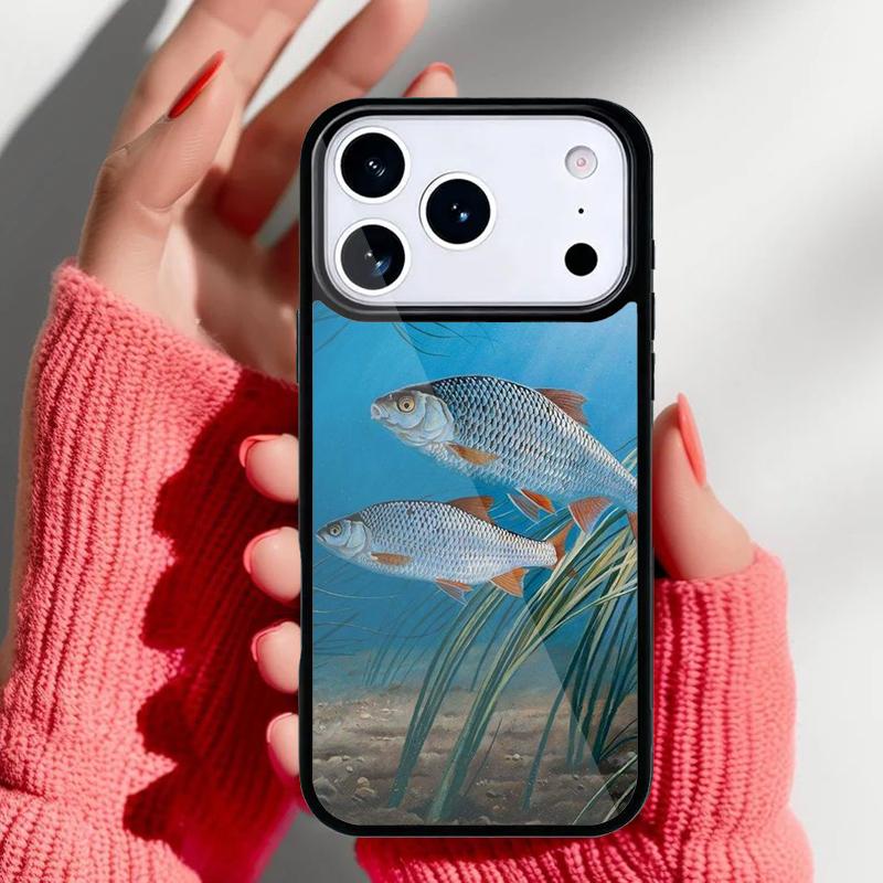 Trout Fishing Phone Case for iPhone 17 Air 16e 15 14 13 Pro Max Back Cover for 12 11 Pro Coque