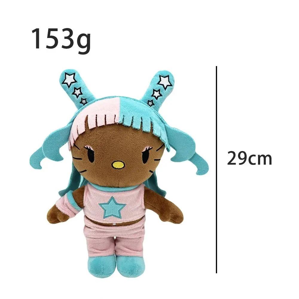 Hello Kitty as King Von Plush Doll Plushies Stuffed Toys Cute Kids Boys Girls Birthday Christmas Gifts
