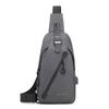 High Quality Waterproof Men Chest Bag Nylon Large Capacity Outdoor Travel Shoulder Bag Casual Crossbody Messenger Bag
