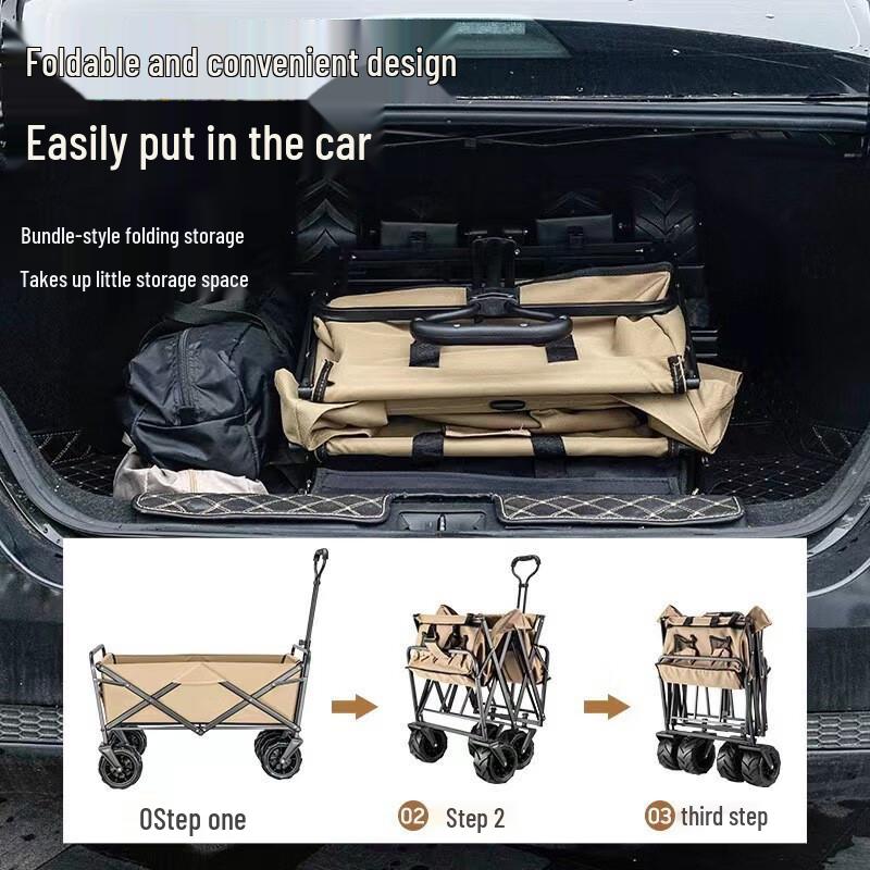 Foldable Outdoor Camping Utility Wagon