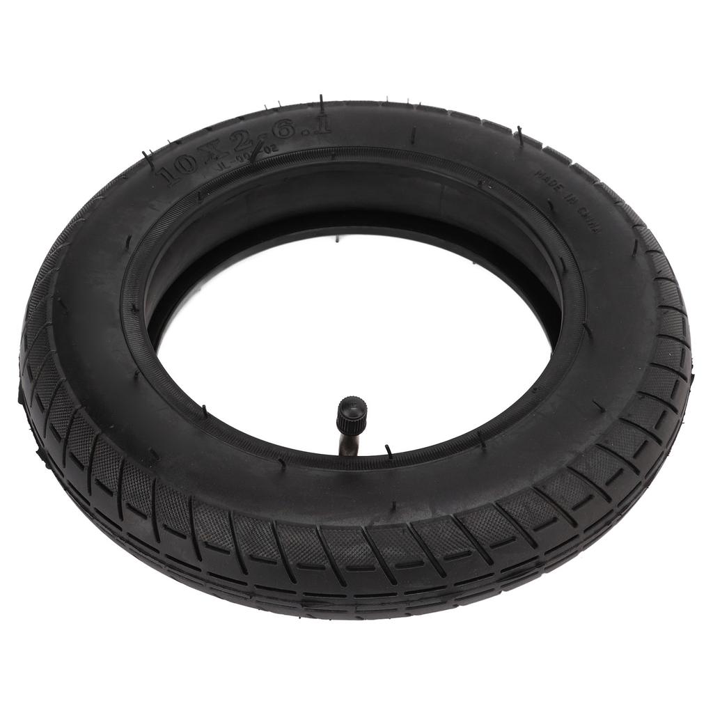 10x2‑6.1 Thickening Wheel Tire Wear Resistant Texture Electric Scooter Rubber Tire