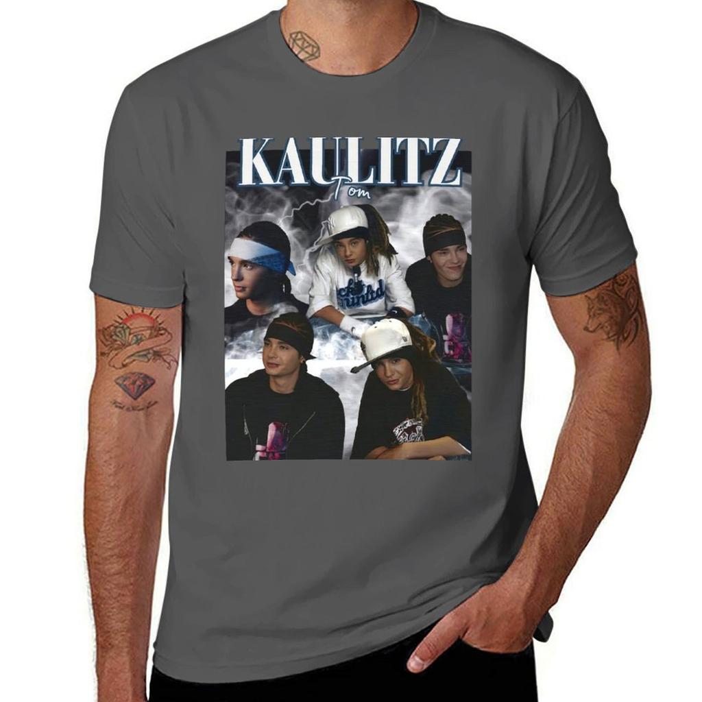 Tokio Hotel Tom Kaulitz Tshirt Large Size Breathable Tee Tshirt