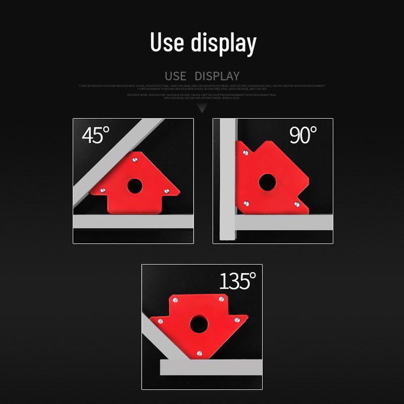 Welding Torch Magnet: Strong Magnetic Fixer for Right Angle and Household Welding.