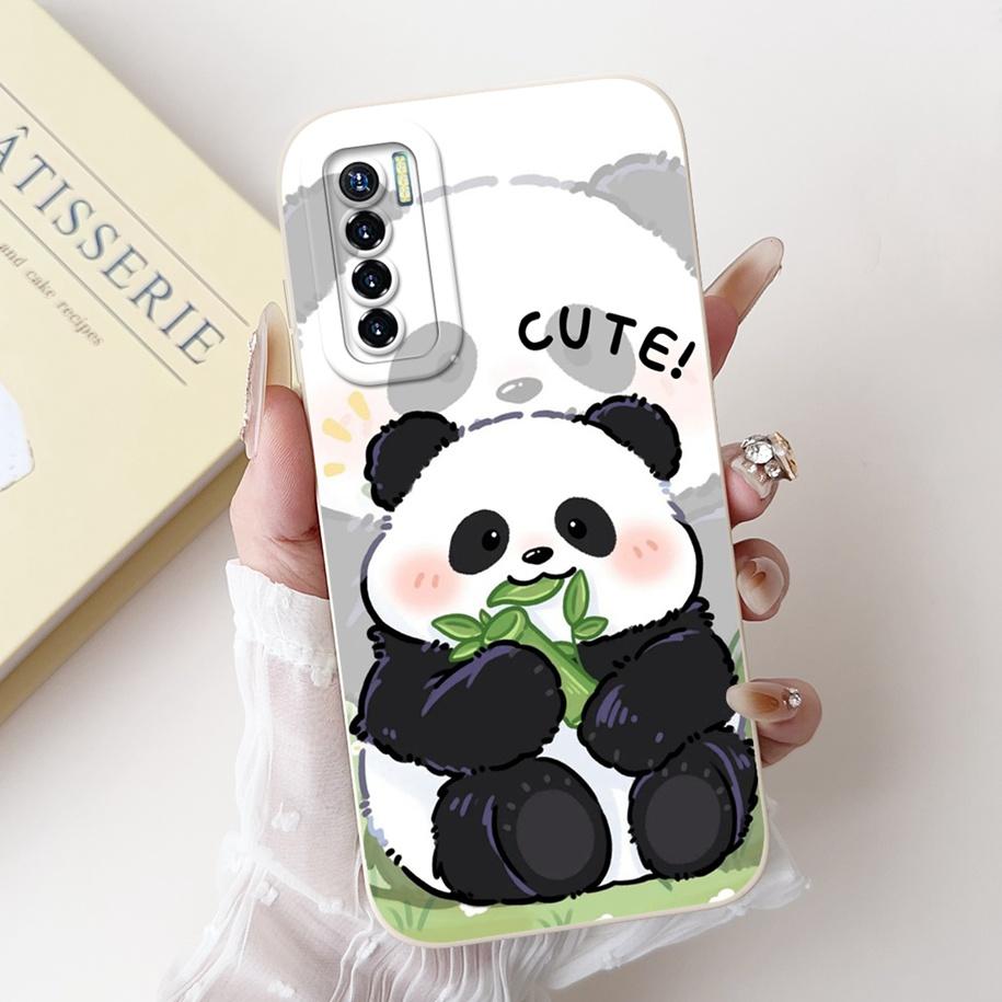 For Tecno Camon 17 Case CG6 CG6j Soft Silicone Cover Fashion Painted Shockproof Bumper For Tecno Camon 17 Pro 17P Camon17 Fundas