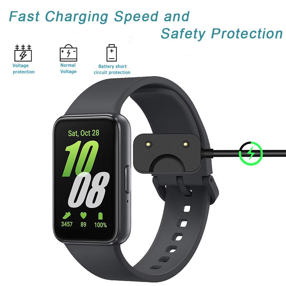 1M For Samsung Galaxy Fit 3 Charger Watch Adapter USB / USB C Charging Cable Cord Magnetic For Samsung Galaxy Fit 3