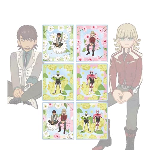 

TIGER & BUNNY 2 Трейдинговые акриловые карточки Ботания Коробка из 6 штук