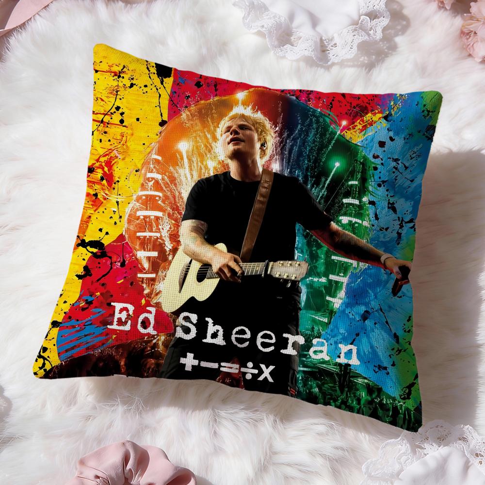 

Cute E-EdS S-SheeranS Cushion Cover Premium Comfort Reversible Pillow Cove -Two in One Design for Any Room & Car Interior 30cmx30cm