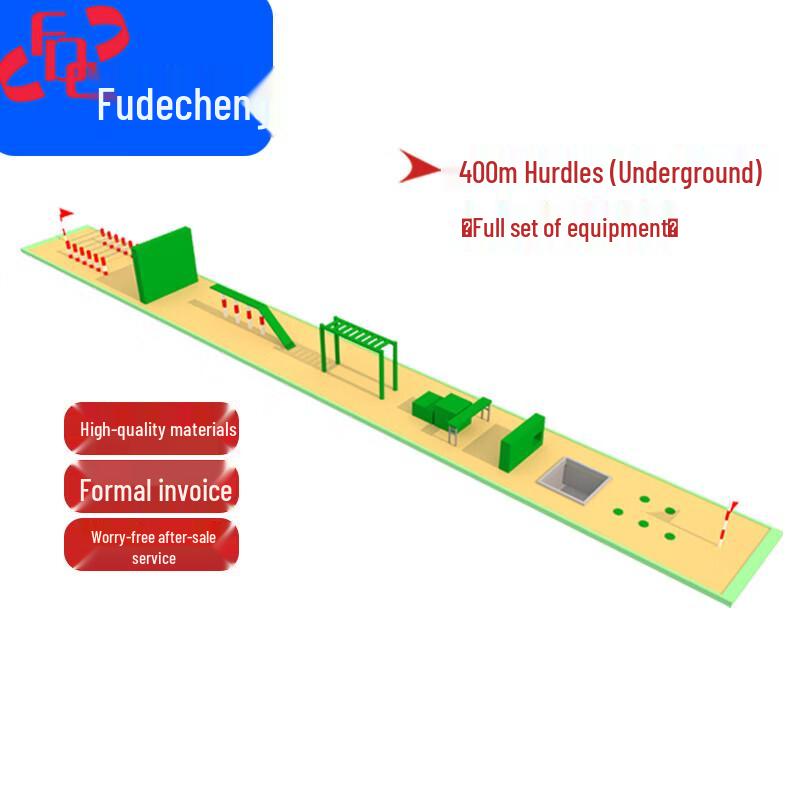 Fude City 400M Outdoor Obstacle Course Training Equipment