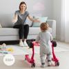 Caminador Interactivo Andador Empujador Coche de Carreras Fórmula 1 3en1 Rosa