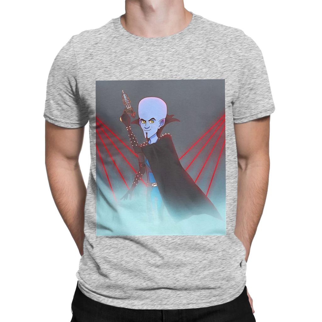 Art Megamind Funny 100 Cotton TShirt Megamind vs The dDoom Syndicate Tees Tops For Unisex