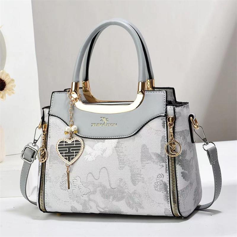 Damenmode Trendige Große Kapazität Schulter Crossbody Tasche Luxus Bedruckte Handtasche