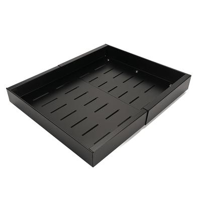 Organisateur de placard coulissant Tiroir coulissant extensible pour placard avec film adhésif pour cuisine