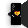 Hülle für Apple iPhone 12 13 Pro Max Mini ProMax X XR Air 13Pro XS Handyhülle Weiche Hülle Spanien Fußball Nr. 19 Fußball Nr.19 Flagge