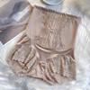 High Waisted Slimming Abdominal Tightening Hip Lifting Lace Underwear Women's Shaping Seamless Base Summer Safety Panties
