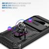 Slide Lens Protect Armor Case For Google Pixel 9 8 7 6 Pro XL 7A 8A Pixel8 Magnetic Ring Cover For Pixel9 Pro 9Pro XL 8Pro Funda