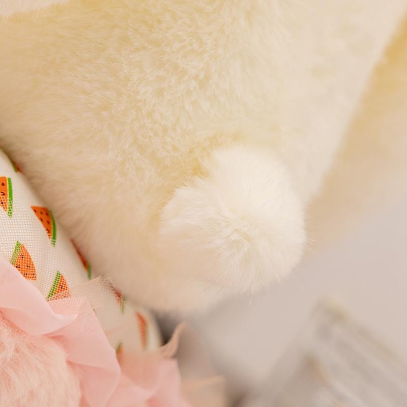 Love Rabbit Soft Throw Pillow Valentine's Day Cute Bunny Love Dolls Plush Cushion Wedding Stuffed Plushies Easter Day Girl Gift
