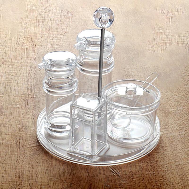 STRVELFRT 5-Piece Seasoning Bottle Set
