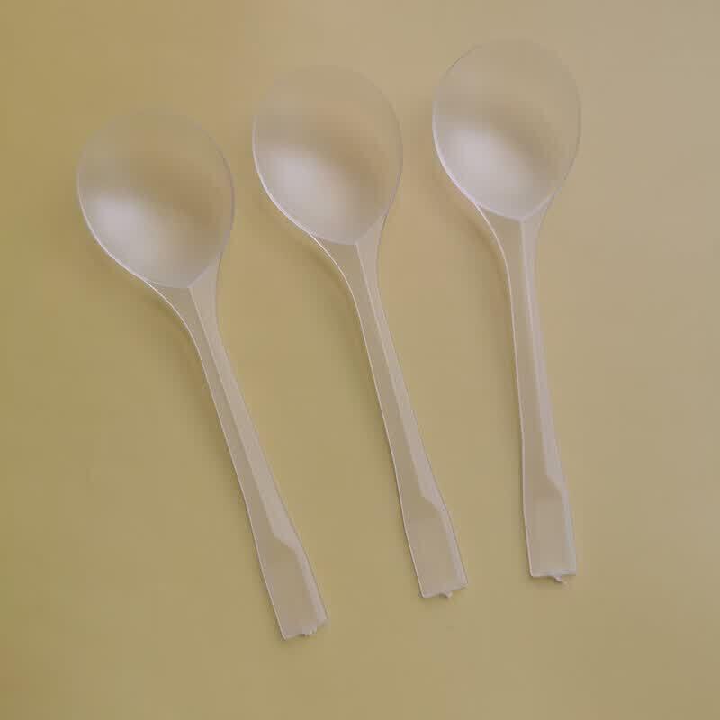 Qiwei Disposable Plastic Catering Spoons