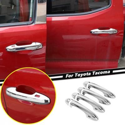 Car Side Door Handle Cover Trim Fit Toyota Tacoma 2016- Accessories Chrome