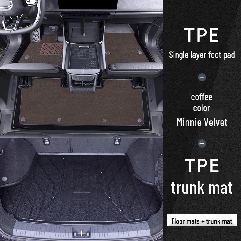 Lynk & Co 08 Floor Mats Full Coverage TPE Interior Accessories