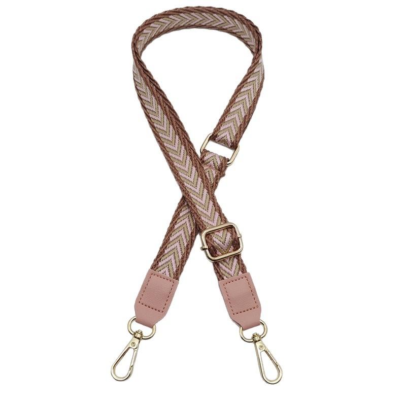 Adjustable2.5cm Narrow Strap Accessories Crossbody with Pu Leather Single Shoulder Bag Shoulder Strap Mobile Phone Strap Lanyard