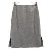 Salvatore Ferragamo Made in Italy Wool Blend Skirt suit Setup I38 Gray Women Used