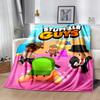 Stolperer Jungs: Lustige Abenteuer- Flanelldecke - Weich und geeignet für Sofas, Betten, Büros, Reisen, alle Jahreszeiten, tolles Geschenk für Feiertage und Geburtstage.