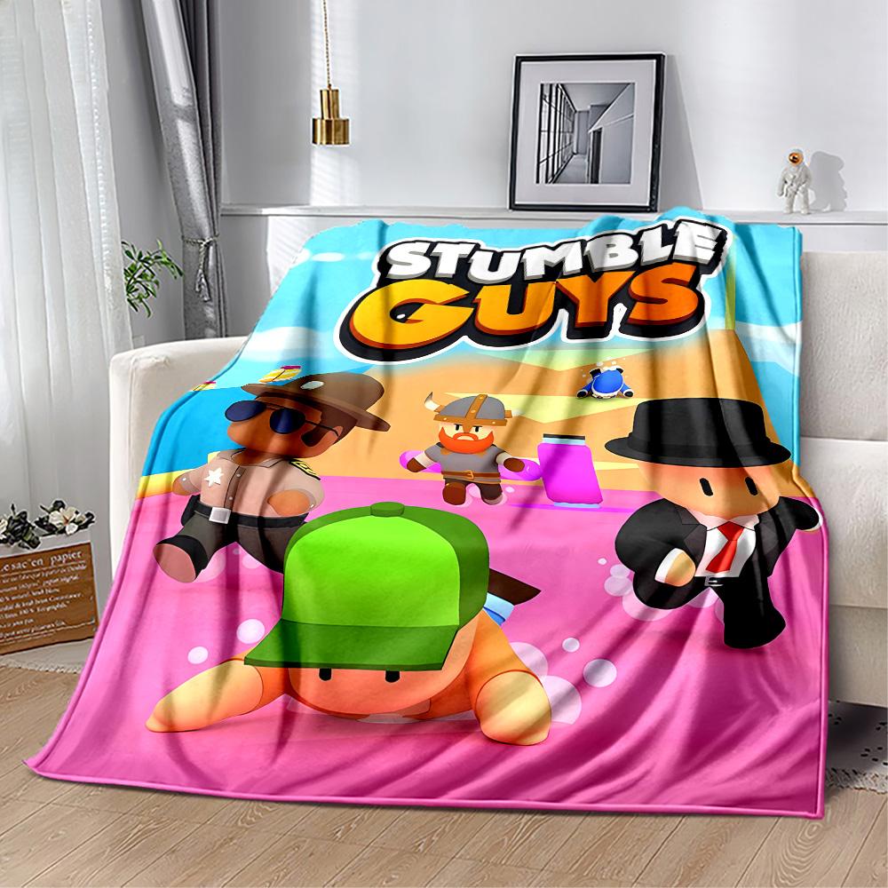 Stolperer Jungs: Lustige Abenteuer- Flanelldecke - Weich und geeignet für Sofas, Betten, Büros, Reisen, alle Jahreszeiten, tolles Geschenk für Feiertage und Geburtstage.