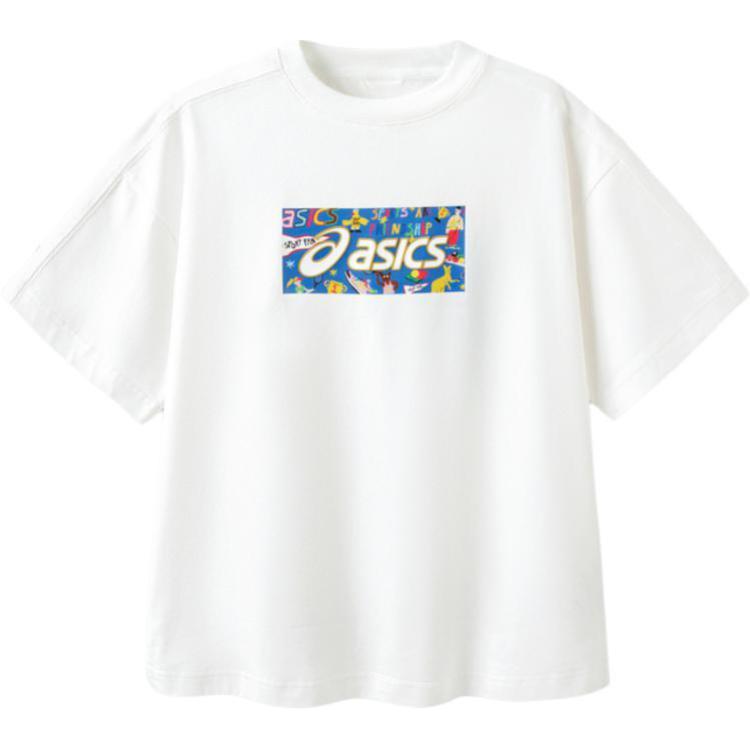 

New Asics T Shirt Raw White Teenagers 332241173077-10 140