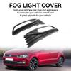 Pár Krytů Mlhových Světel Předního Nárazníku Mřížka Mřížka pasuje na VW Polo 6R 2014-2017