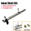 4mm RC Boat Parts Shaft  Kit  Steel Shaft+ Sleeve Tube+ Propeller+Universal Joint with Oil Nozzle For RC Boat Jet Marin Parts