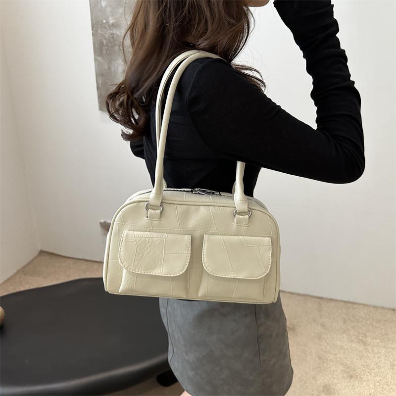 Trendy 2024 Fashionable Simple Handbag Stylish Korean Casual Tote Bag For Women