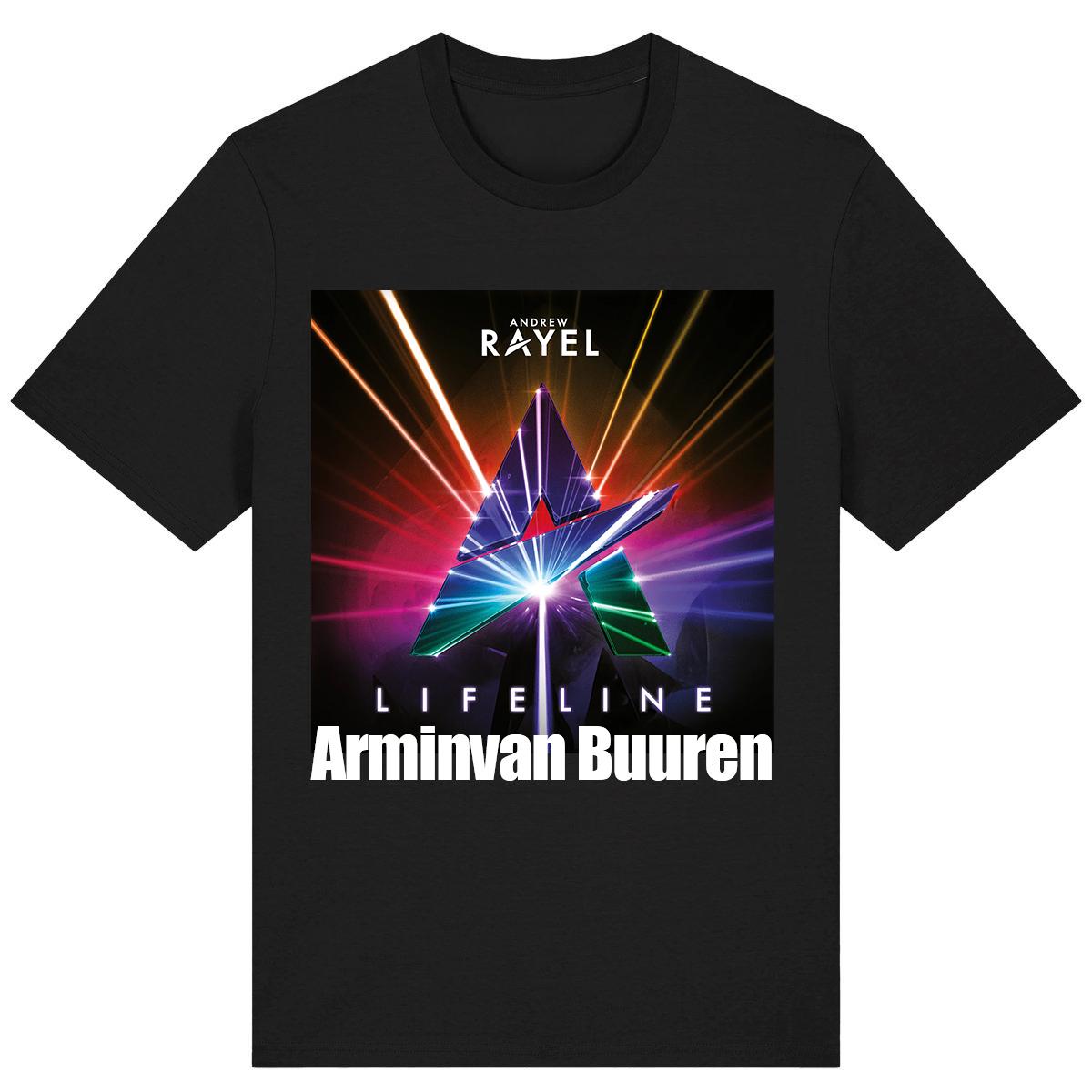 

25 Летних мужских футболок Armin Buuren С коротким рукавомARmin Van Buuren Around Summer Футболка Одежда Электронная футболка Высокое качество XL