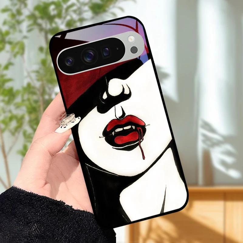 Für Google Pixel 8 8a Glas Handyhülle Pixel8 Pro Gehärtetes Glas Handyhülle Für Google Pixel 7a 7 Pro Pixel7 Stoßfeste Hüllen