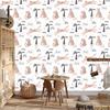 Wild Animals Cats Wallpaper for Living Room and Bedroom 50x1000