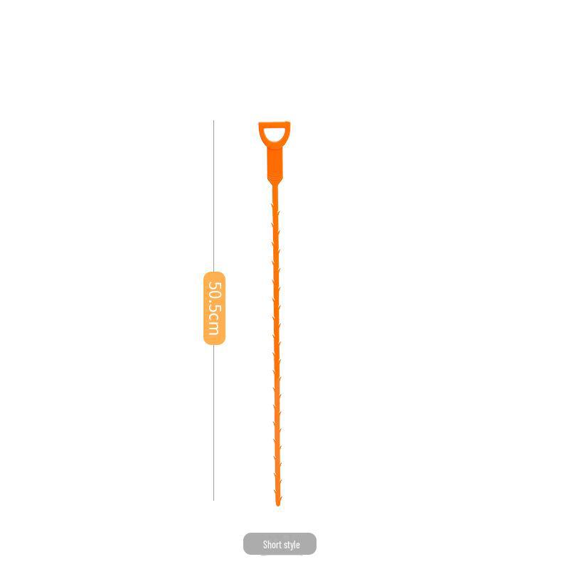 Hand-Crank Drain Cleaner Tool