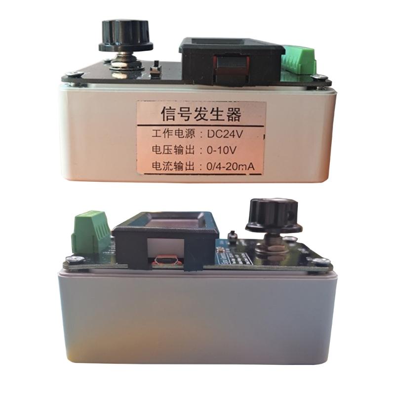 4-20mA Generator Adjustable Signal Generator 0-10V 0-20mA Current Voltage Analog Simulator LCD Display Signal Source