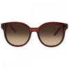 Ferragamo Brown Gradient Teacup Ladies Sunglasses Sf833s 210 53 Multi