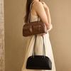 Handbag Large-Capacity Bag Korean Style Retro Bag Mini Zip Design Bag  Portable