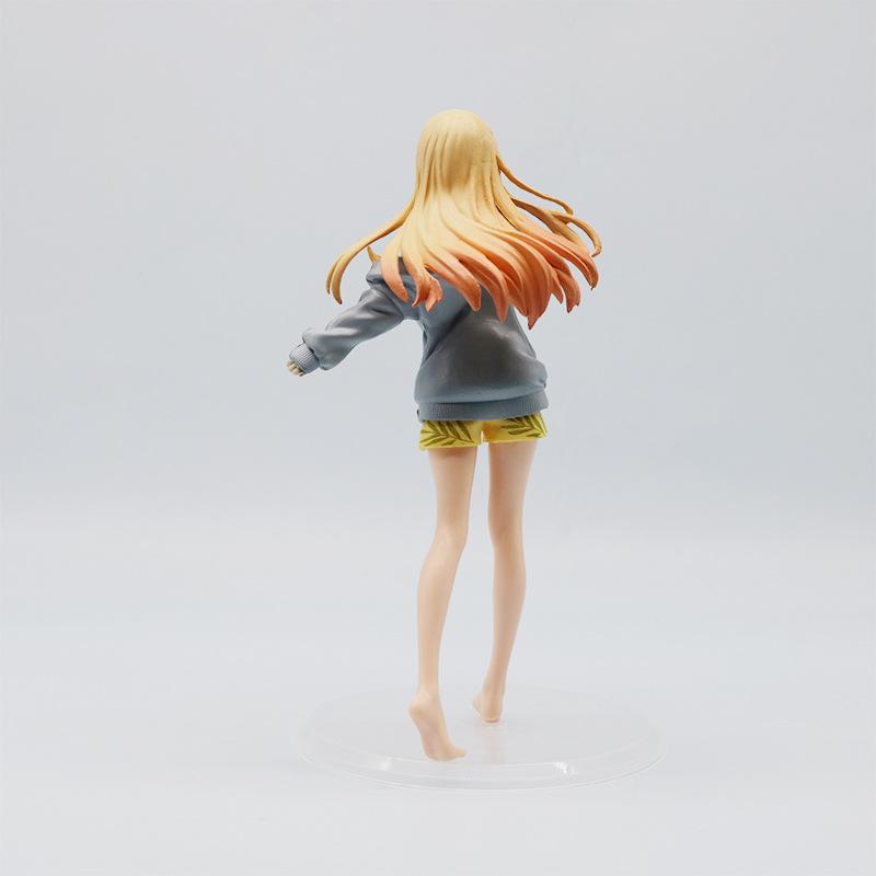 19cm Marin Kitagawa Anime Girl Figure My Dress-Up Darling Shizuku Kuroe Action Figure Collectible Model Doll Toy Gift