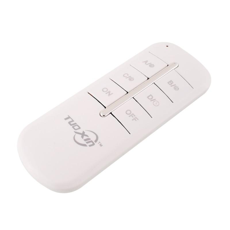 RF Wireless ON/Off Digital Remote Control Switch, 1/2/3/4 Ways Wireless ON/Off Light Lamp Remote Control Switch, AC180-240V 1000W